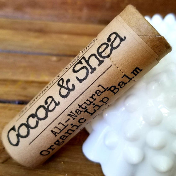 Cocoa & Shea Butter Organic Lip Balm