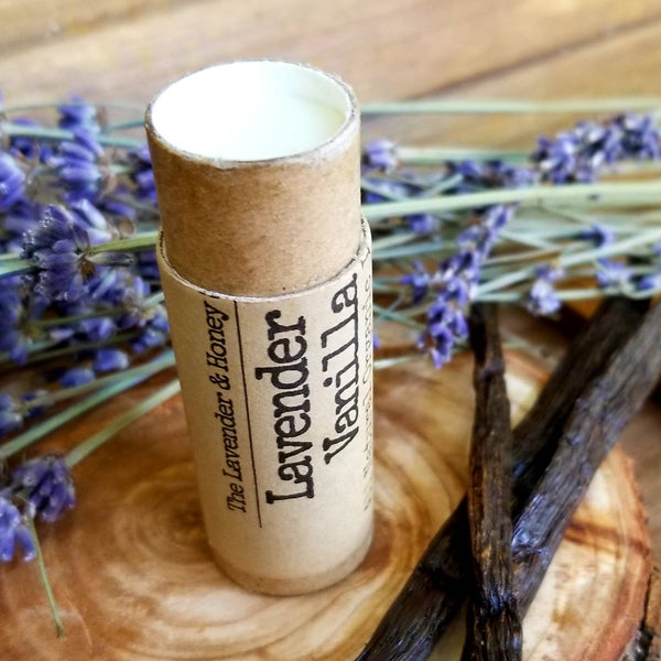 Lavender & Vanilla Bean Organic Lip Balm