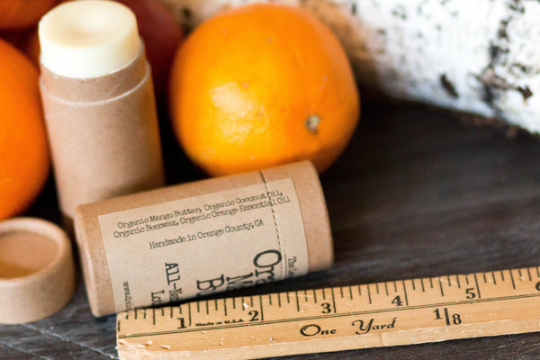 Orange and Mango Butter Organic Lotion Stick