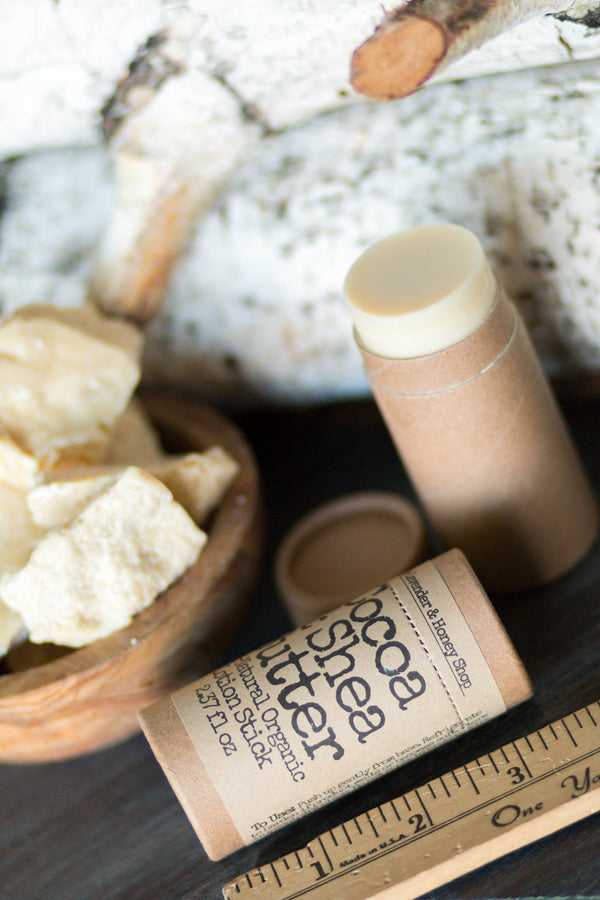 Cocoa & Shea Raw Organic Lotion Stick