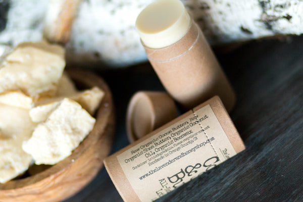 Cocoa & Shea Raw Organic Lotion Stick