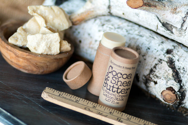 Cocoa & Shea Raw Organic Lotion Stick
