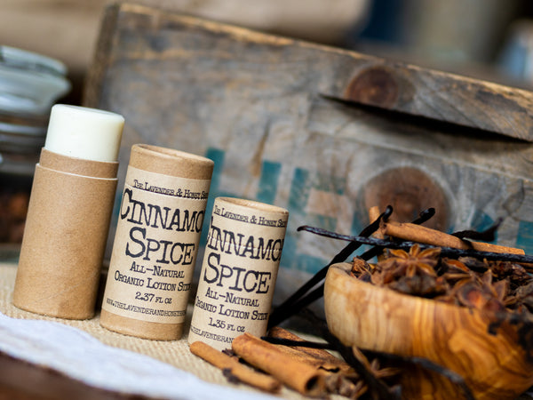 Cinnamon Spice Organic Lotion Stick